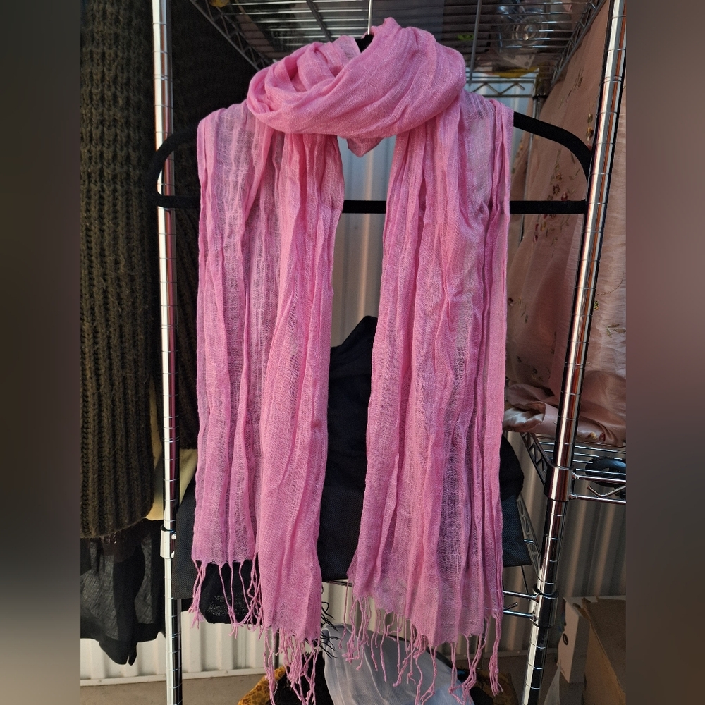 Pink Scarf - Picture 3 of 8